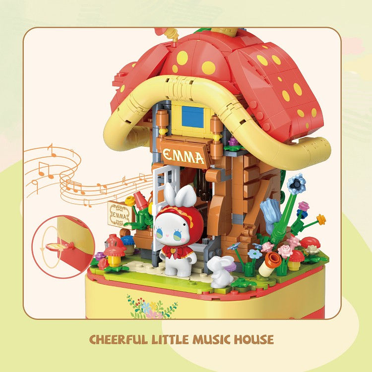 Miniatura: LUCKY EMMA Cherry Blossom Building Blocks