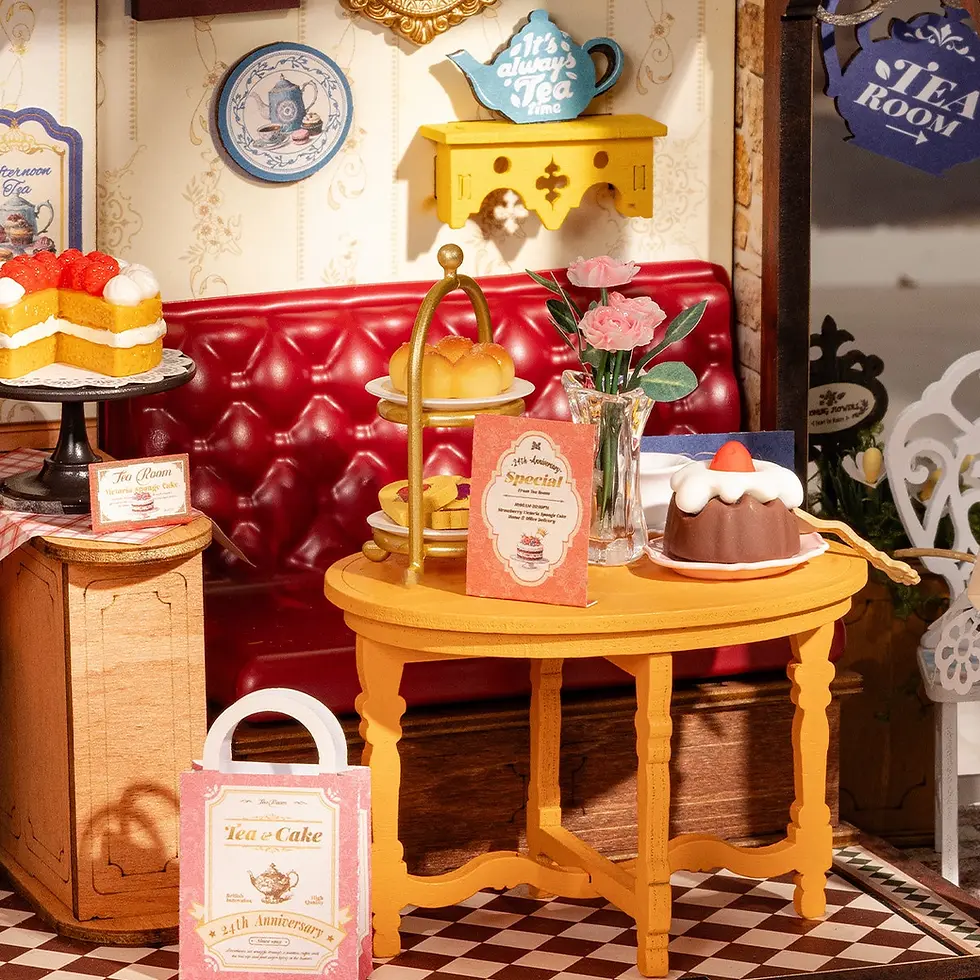 縮圖：Rolife - DIY Miniature House - Leisure Time Tea Room DG171
