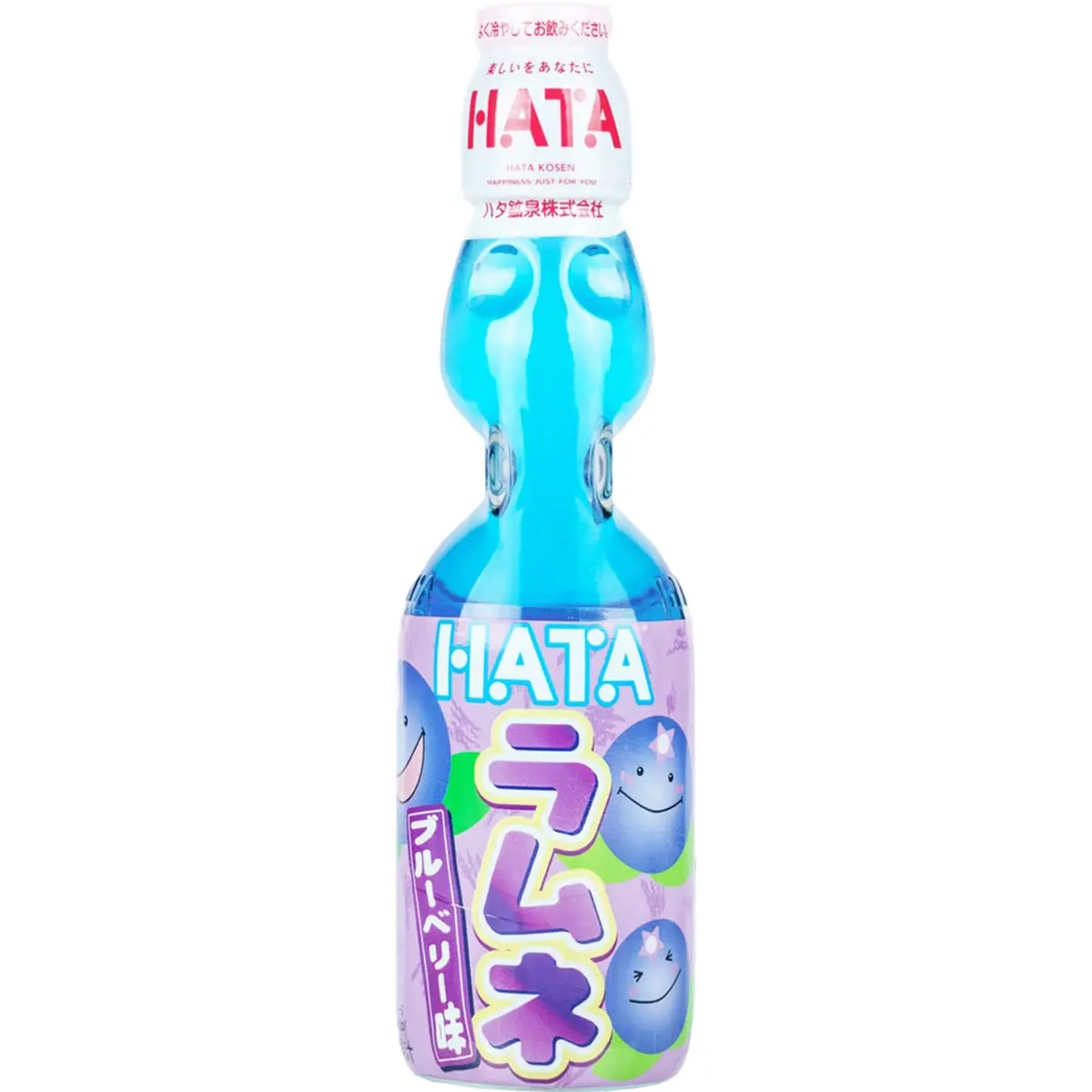 Hatakosen Ramune Blueberry 200ml
