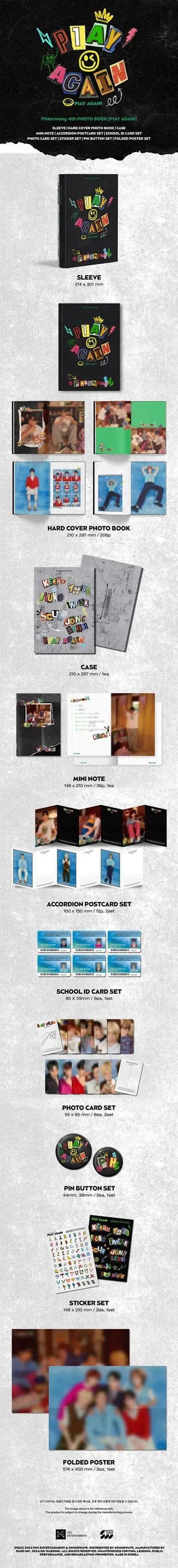 Miniatura: (soundwave) P1Harmony - P1Harmony 4th PHOTOBOOK [P1AY AGAIN]