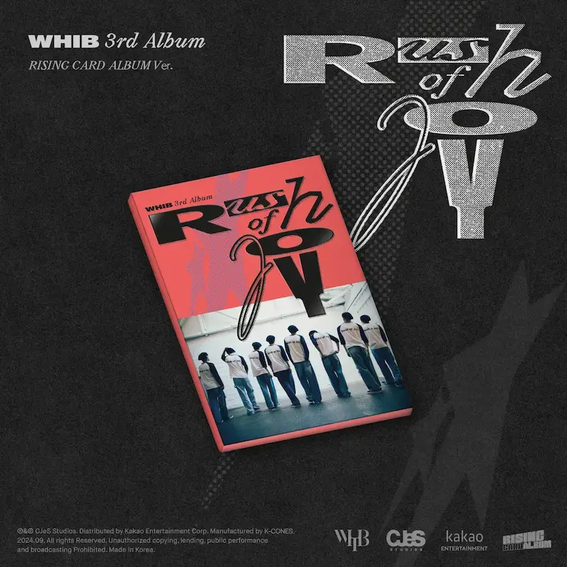 WHIB - 3rd Single Album [Rush of Joy] (RISING Ver.)