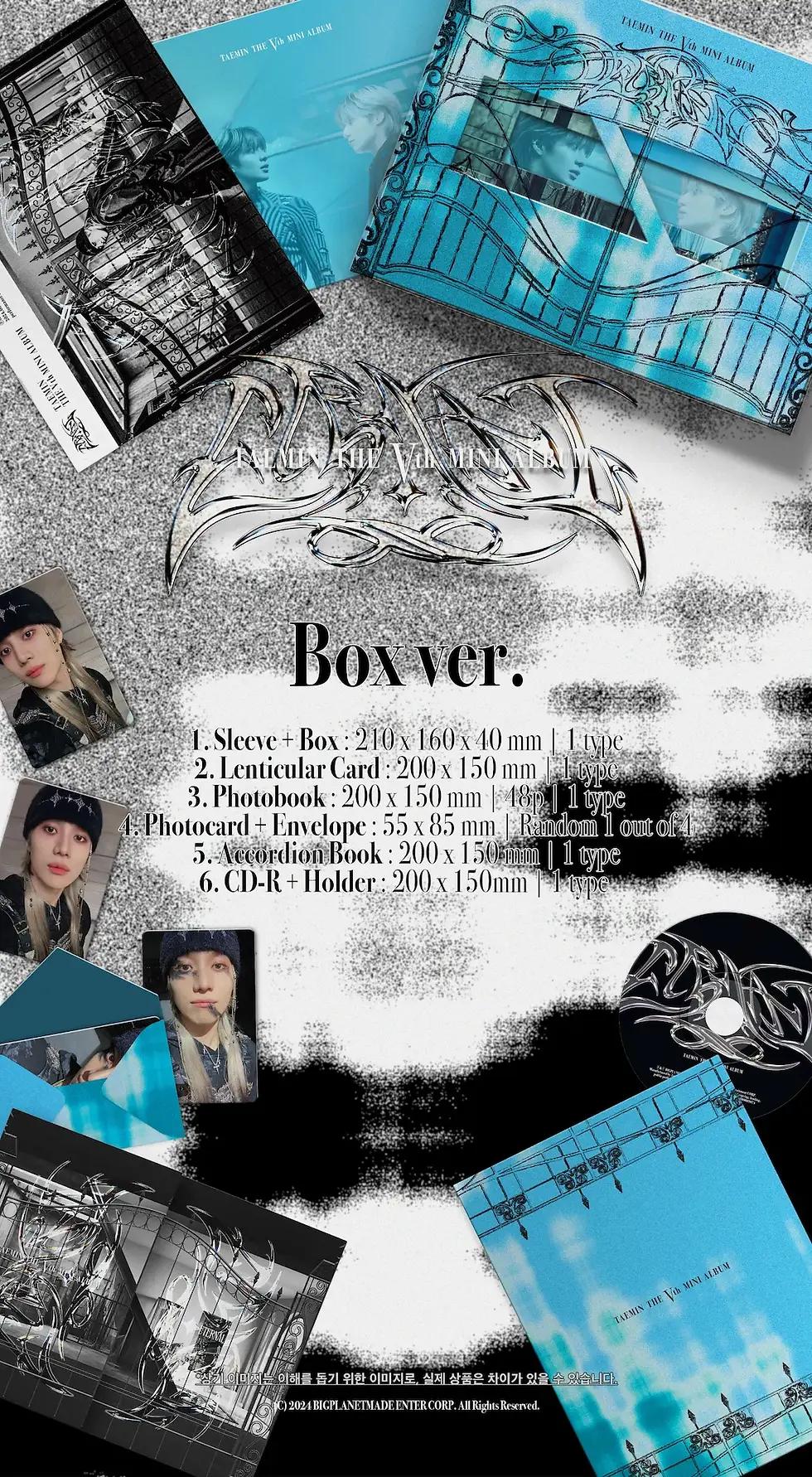 Miniatura: (soundwave) TAEMIN (SHINee) - 5TH MINI ALBUM [ETERNAL] (Box Ver.)
