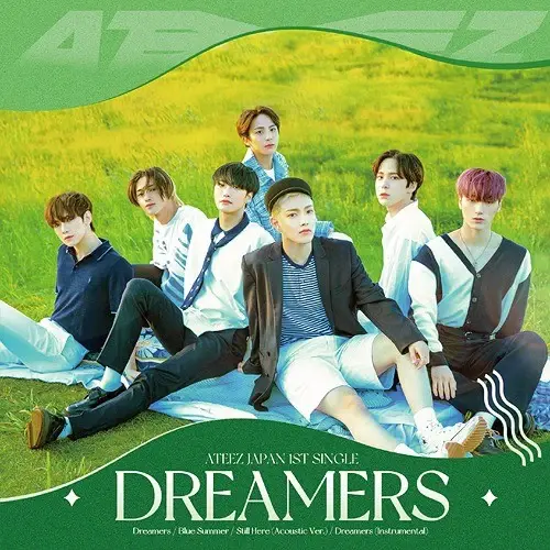 [Japanese Edition] ATEEZ 1st Single Album - Dreamers (Standard Edition) CD