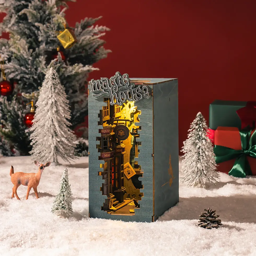 縮圖：Rolife - Book Nook Shelf Insert Magic House