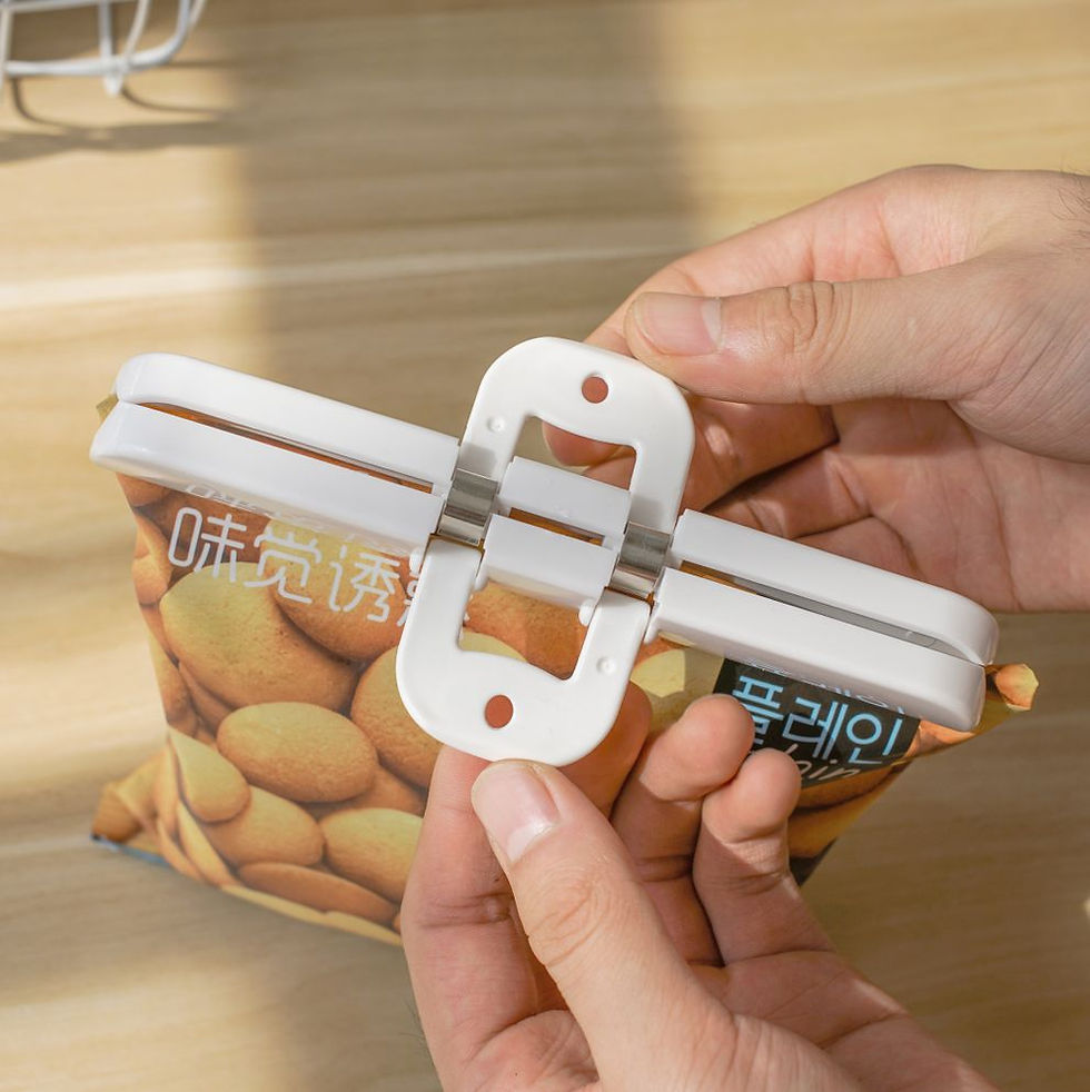 Miniatura: SJIAYP - Clip de sellado para bolsa de comida grande 8151A