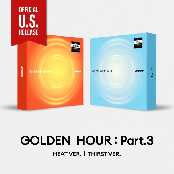 ATEEZ - GOLDEN HOUR : Part.3 [12th Mini Album - POP-UP Exclusive Ver.]