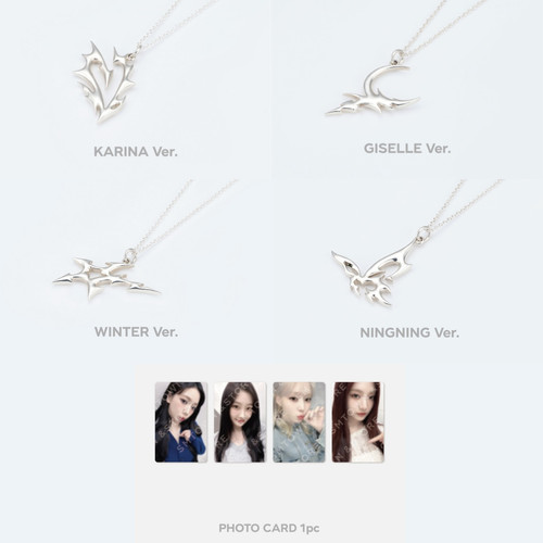 aespa - 2024 aespa [Armageddon] OFFICIAL MD (NECKLACE + PHOTO CARD