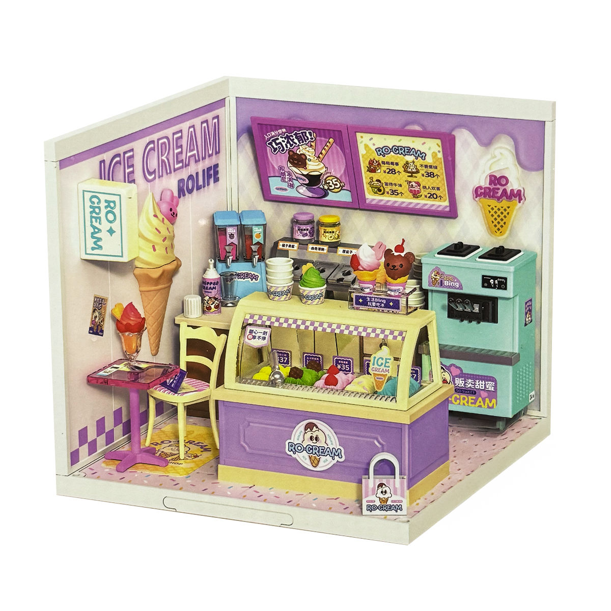 Rolife - Flavorful Ice Cream DIY Miniature House DW018