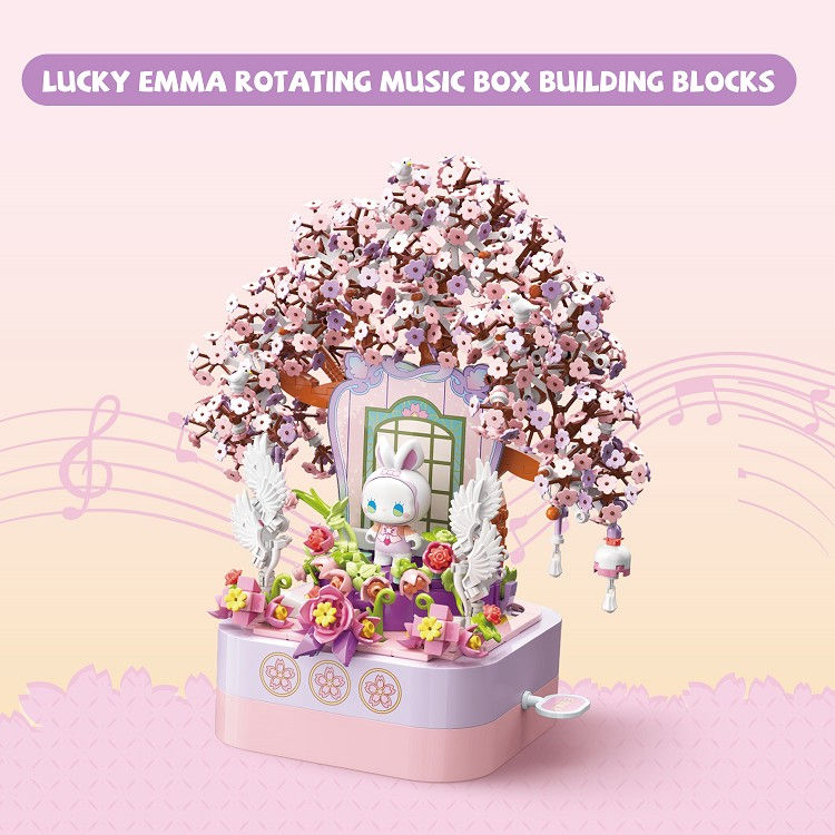 Miniatura: LUCKY EMMA Cherry Blossom Building Blocks