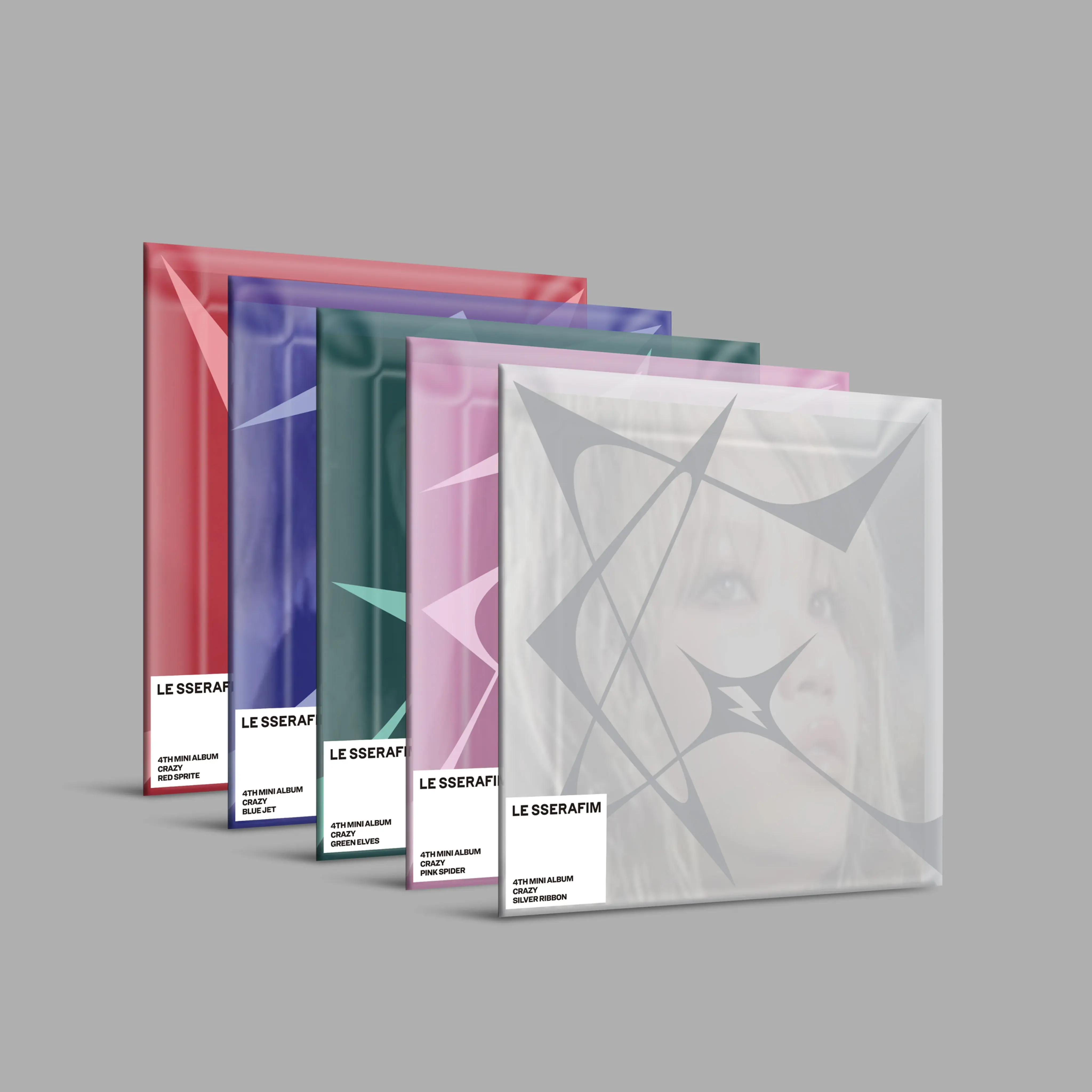(Weverse) LE SSERAFIM – 4th Mini Album [CRAZY] (COMPACT ver.)