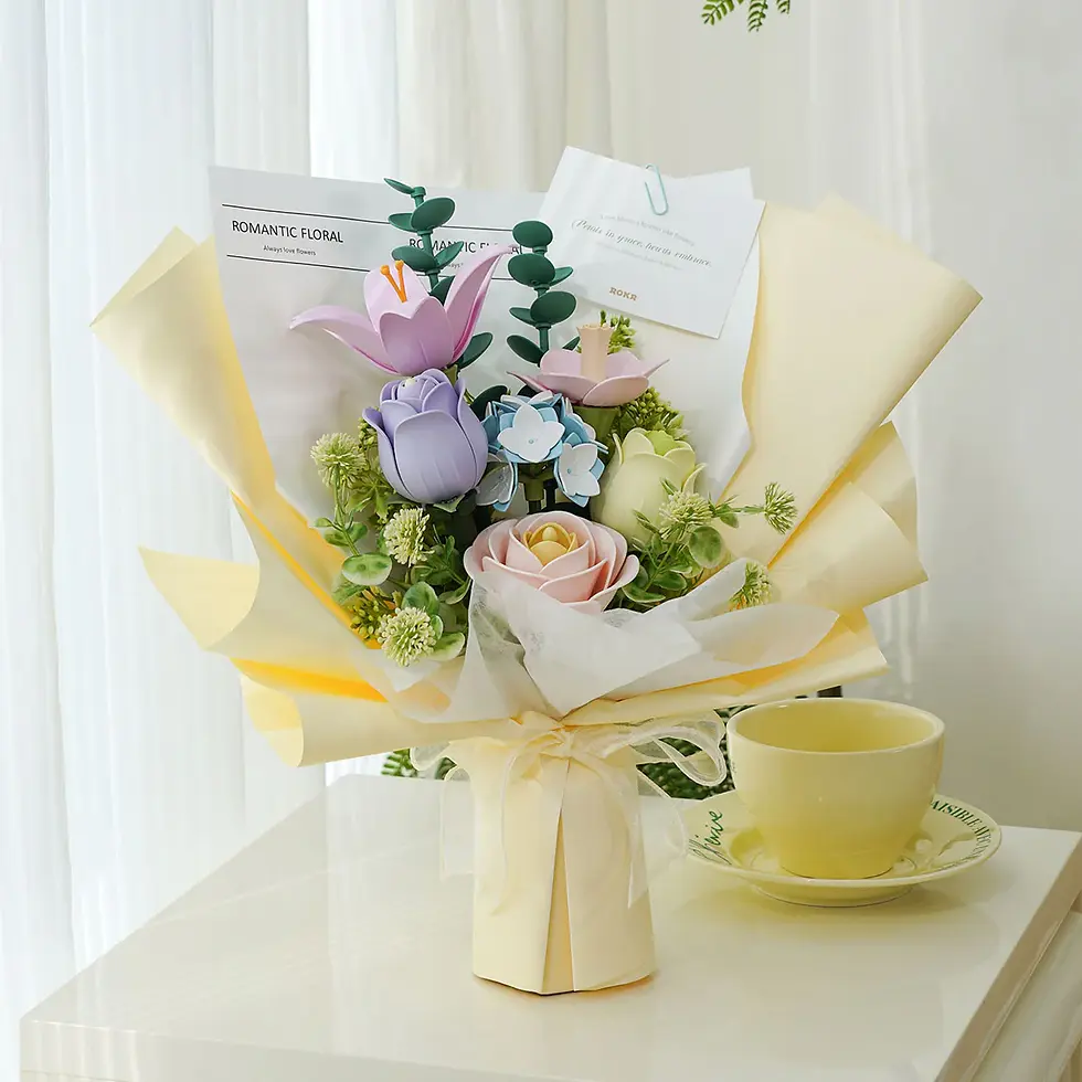 縮圖：ROKR - Spring Time Bouquet DIY 3D Puzzle AF01J
