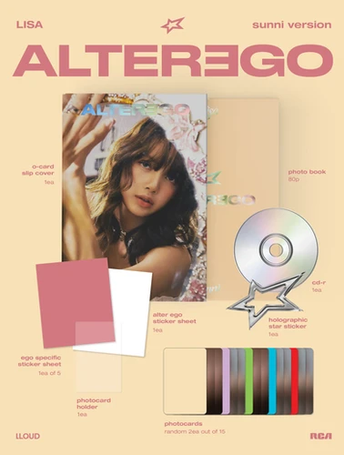 LISA (BLACKPINK) - LISA [Alter Ego -photobook) | Areum Costa Rica
