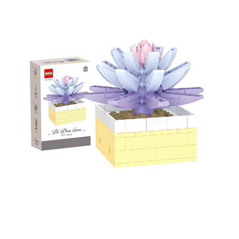 縮圖：Succulents set mini blocks (8types)