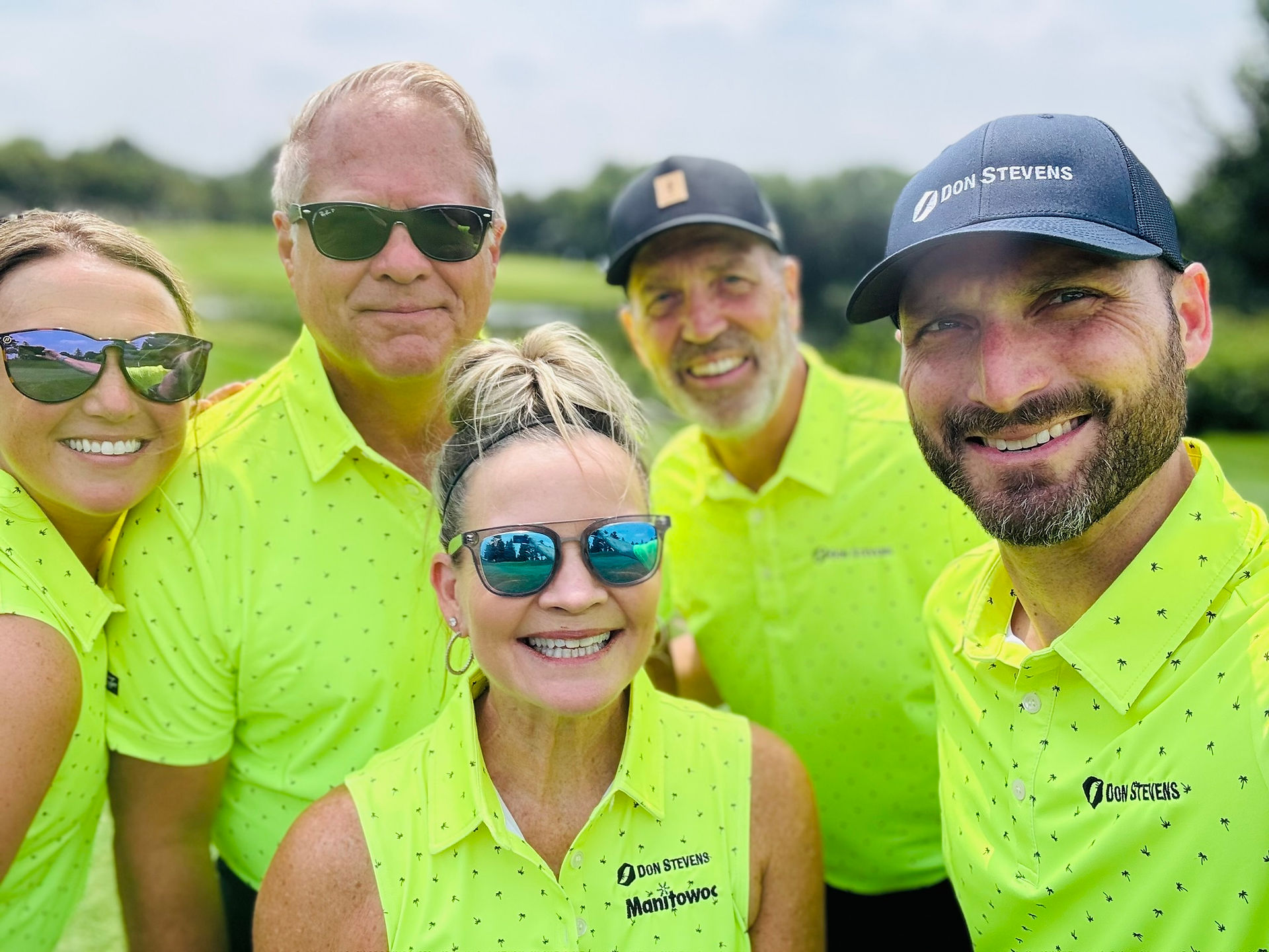 Don Stevens team at Mendakota Country Club for 2025 Toby Tournament
