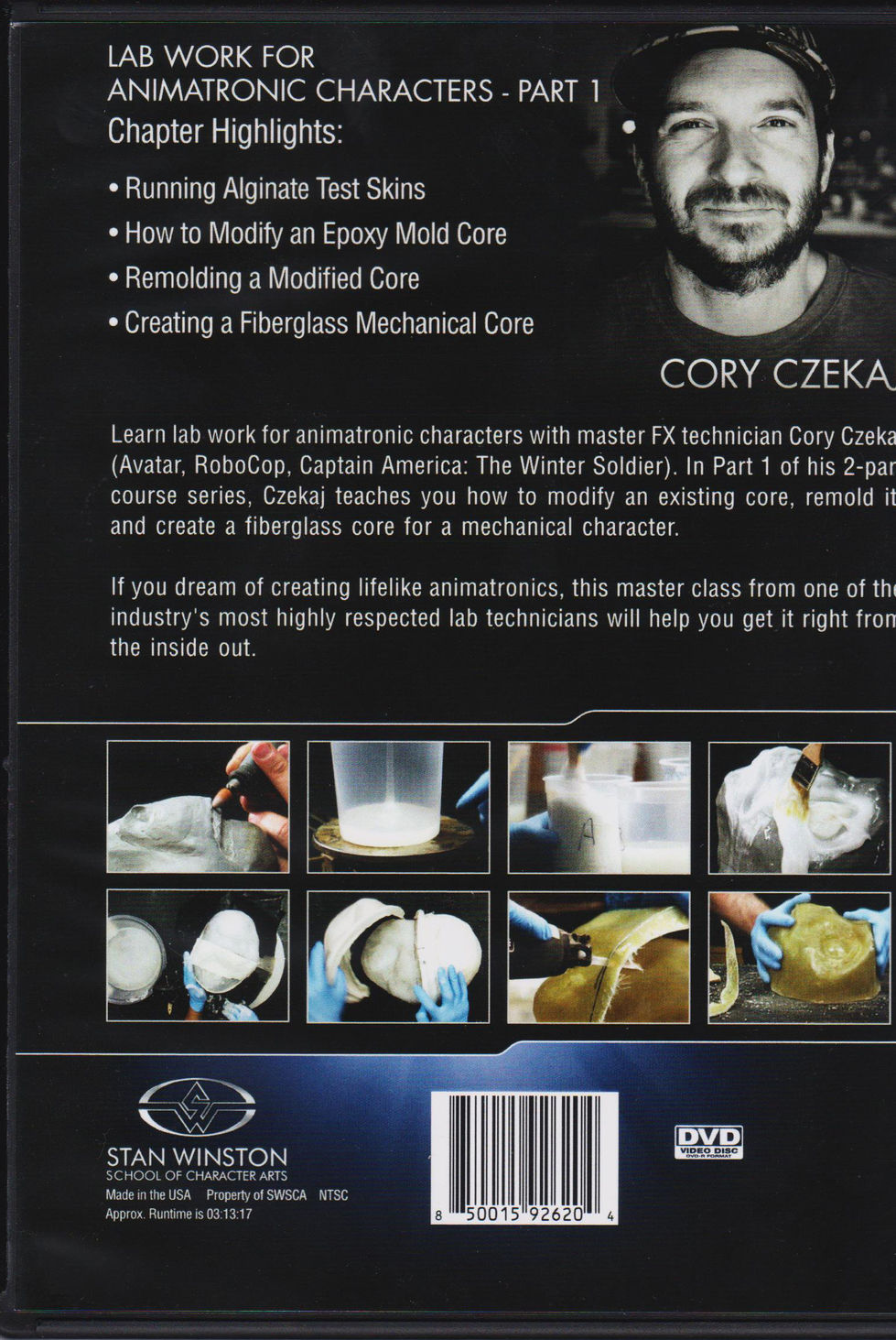 Lab work part 1 DVD back