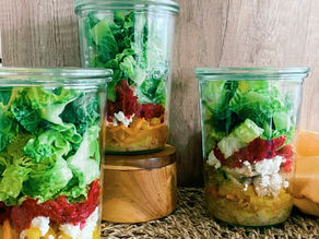 Salad in a jar