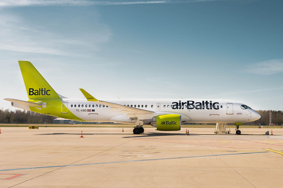 Airbus A220 Air Baltic