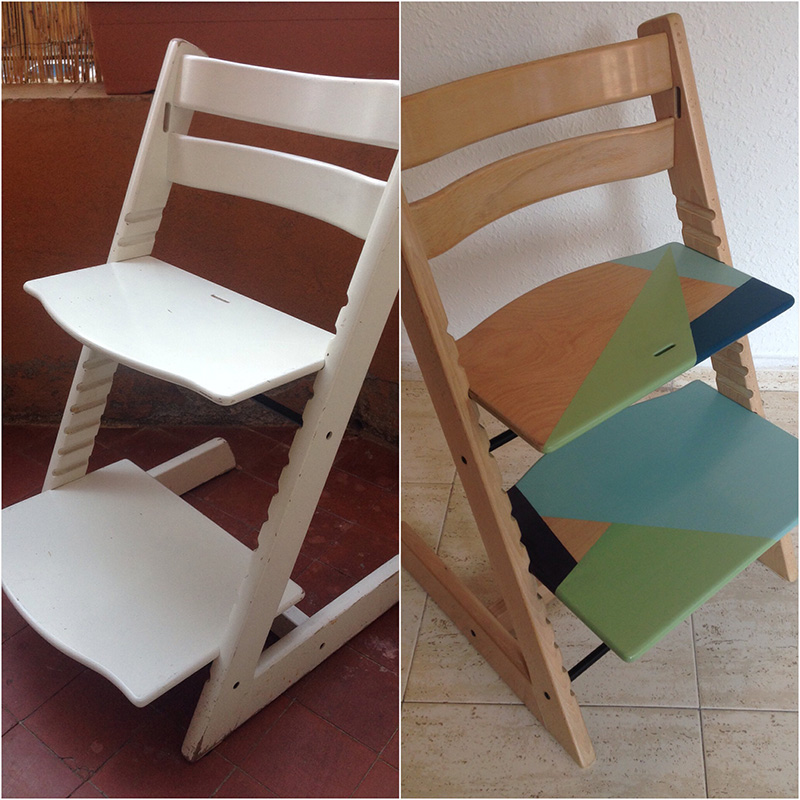 Trona STOKKE renovada