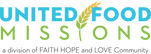 UFM United Food Missions logo 14x5 Color.png