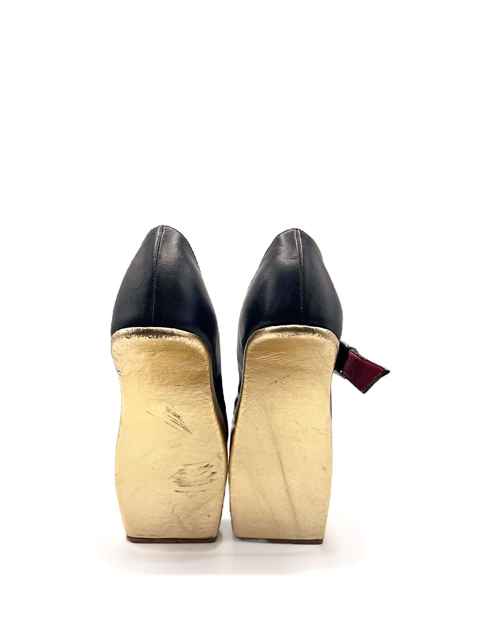 Thumbnail: Heelless Ballet Mary Jane Shoes Original Sample