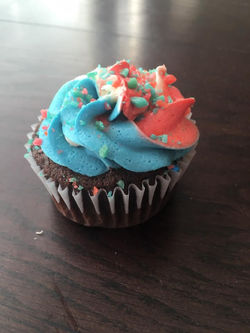 Firework Cupcake