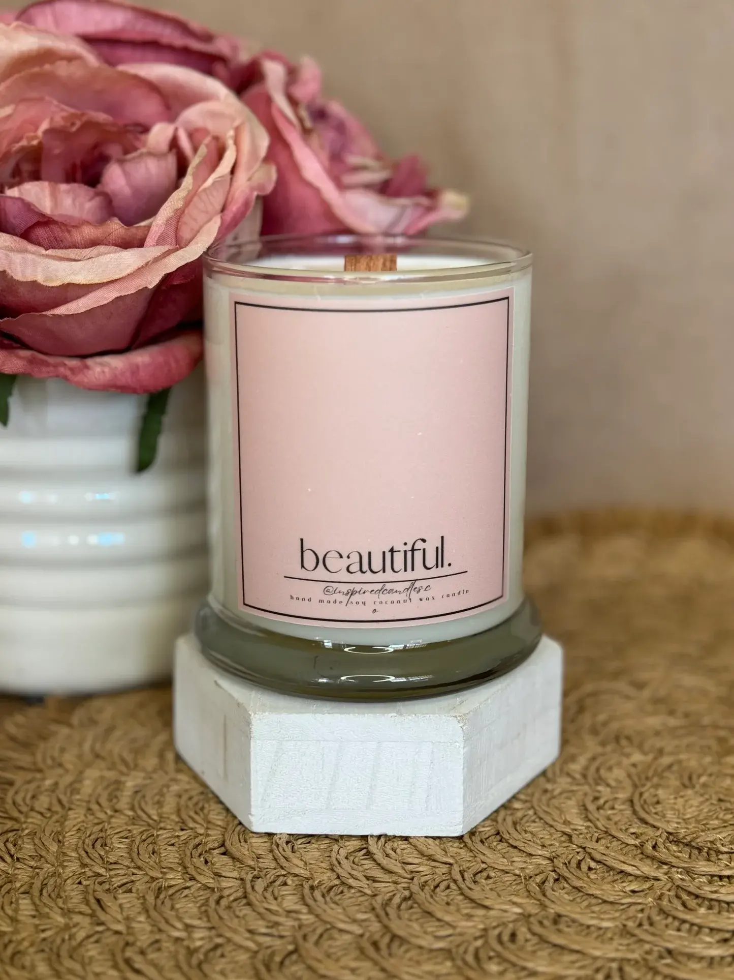 Beautiful Candle - 10oz Soy/Coconut