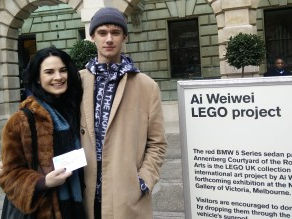 Only one ‘wei’ to get to The Royal Academy …