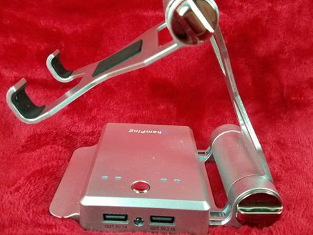 Phone Stand & Power Bank all in one! PERFECT for people who lose their phone often, or for thos
