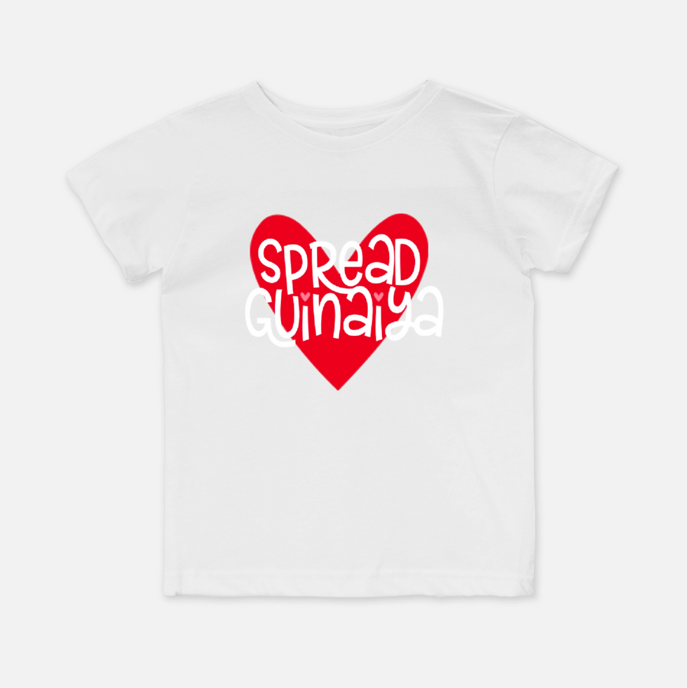 Thumbnail: Spread Guinaiya Toddler Tees