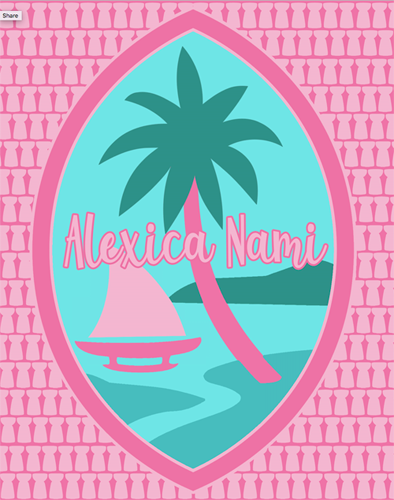 Thumbnail: Pink Guam Seal + Låtte Blanket