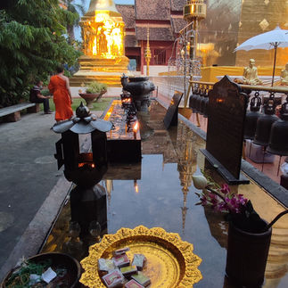 temple Wat Phra Singh, Chiang Mai