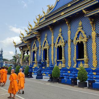 Blue temple Chiang Rai