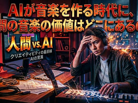 AIが音楽を作る時代に、人間の音楽の価値はどこにあるのか