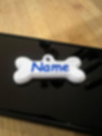 Thumbnail: Customisable Engraved Cat or Dog Tags