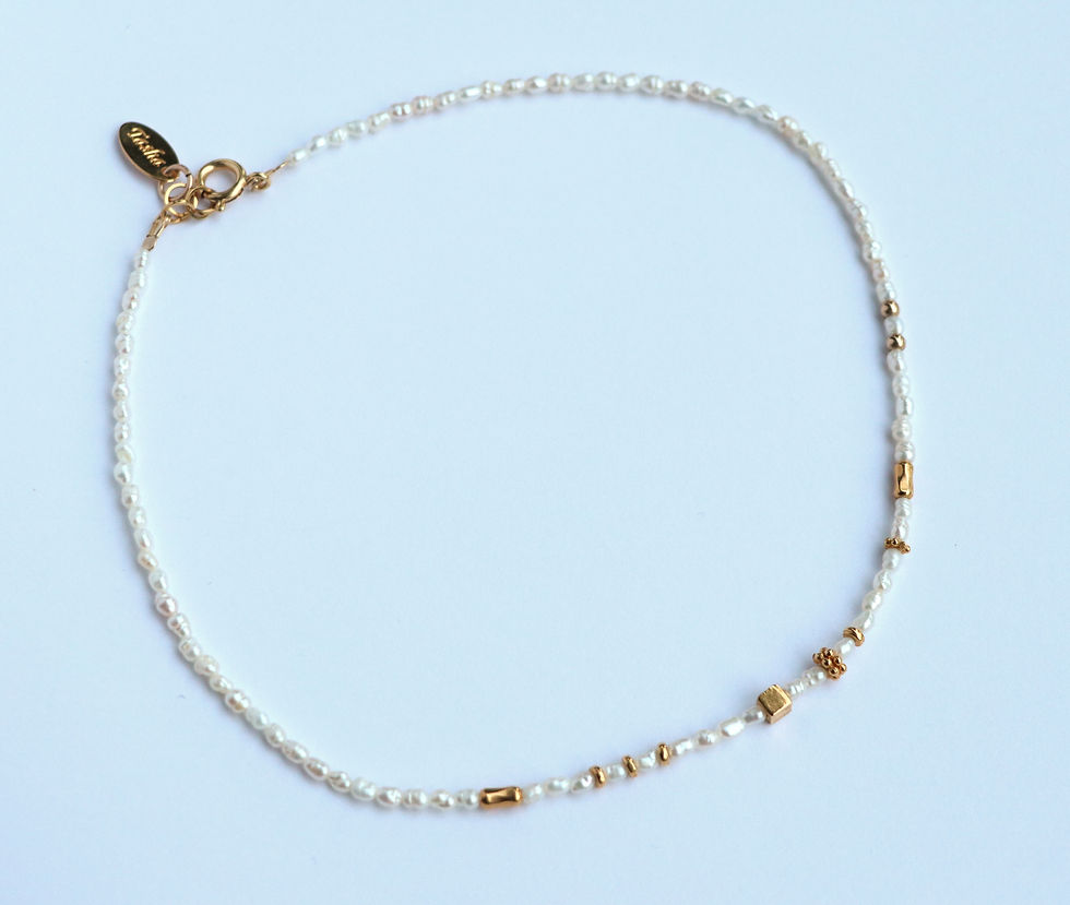 14k gold plated elements