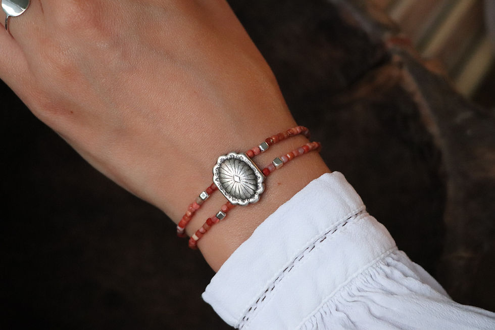 Thumbnail: Native American Cubes Bracelet