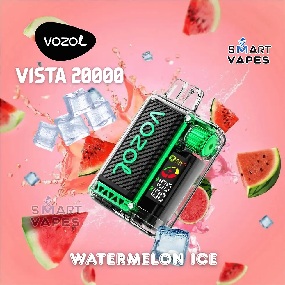 Thumbnail: Vozol Vista 20000 Puffs Watermelon Ice Vape – Chilled Watermelon Flavor UAE