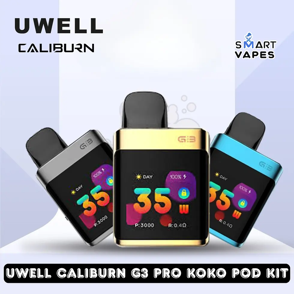 Uwell Caliburn G3 Pro KOKO Pod Kit – Compact Vape Device with 1250mAh Battery in Dubai & UAE