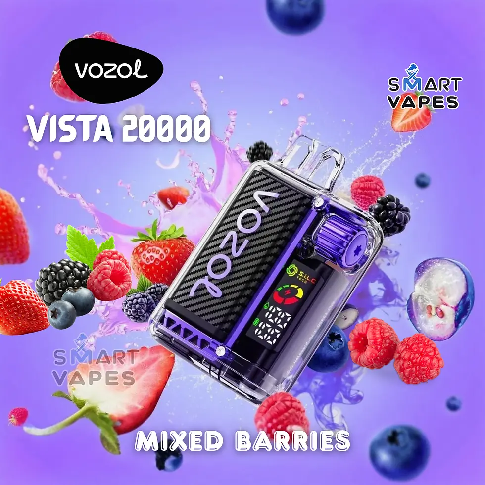Thumbnail: Vozol Vista 20000 Puffs Mixed Berries Vape – Sweet Berry Explosion Disposable UAE