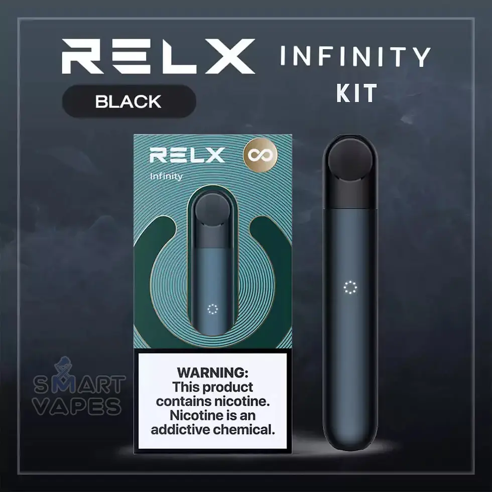 RELX Infinity Device Kit in Black – Dubai UAE