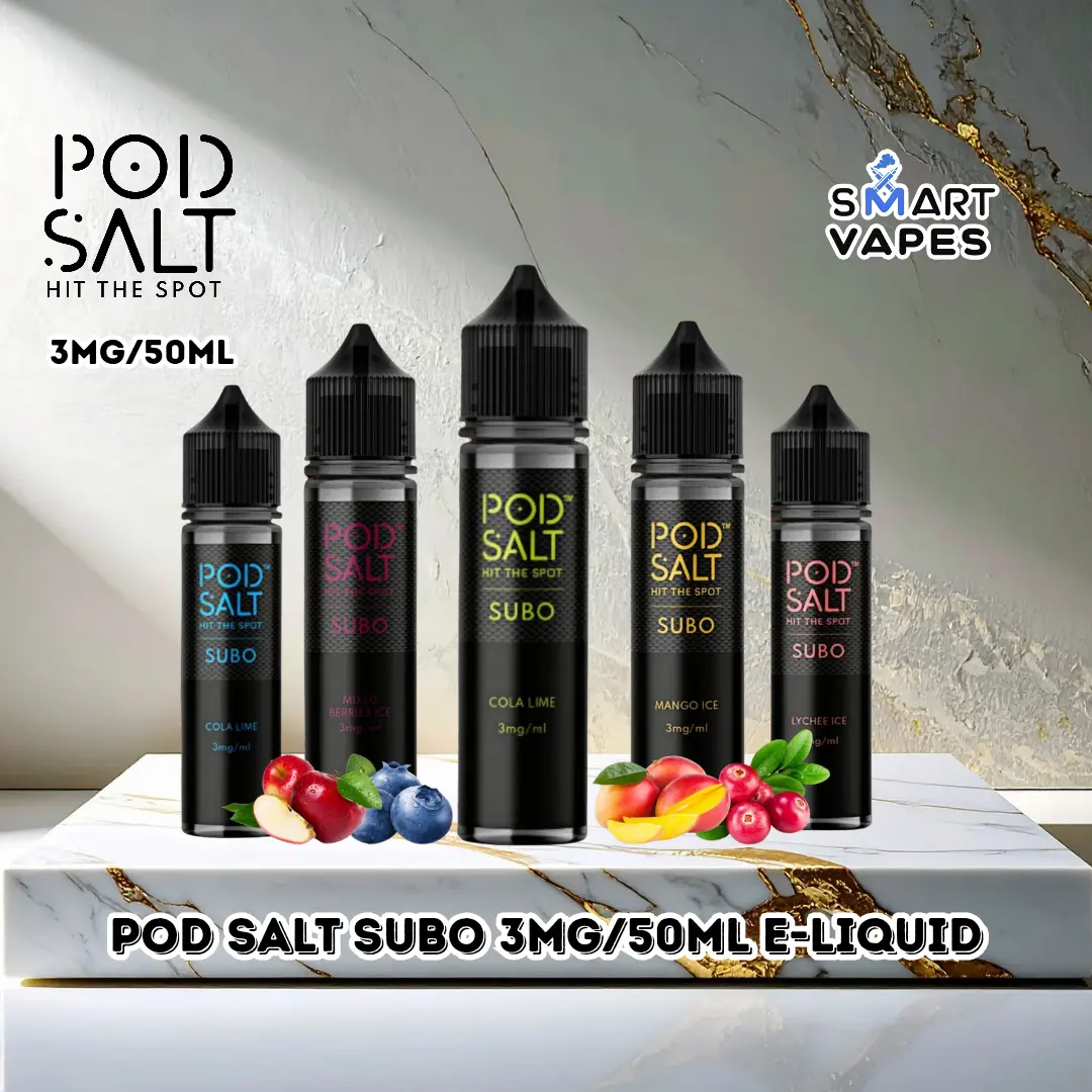 Pod Salt Subo 3mg 50ml E-Liquid – Buy Online Dubai UAE