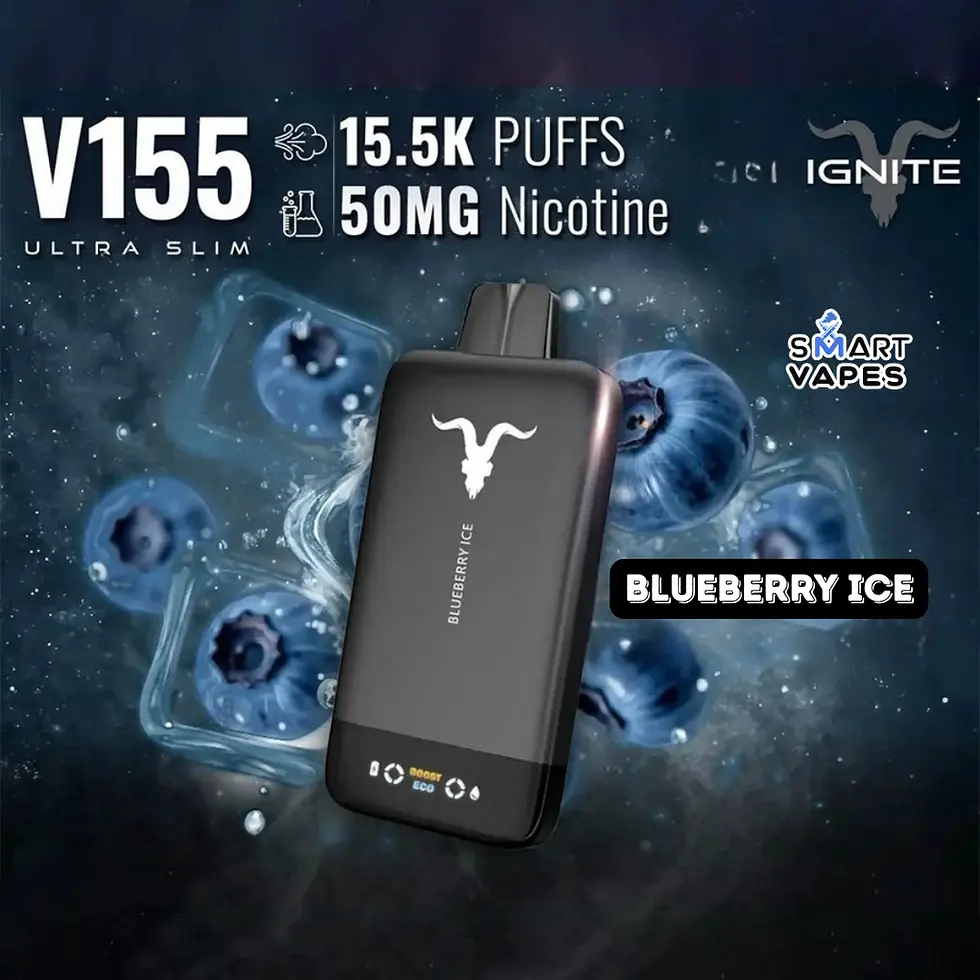 Thumbnail: IGNITE V155 Blueberry Ice – Flavorful Disposable Vape for Adults, Dubai UAE