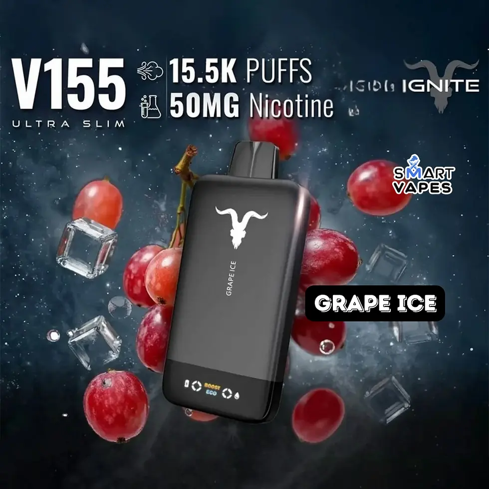 Thumbnail: IGNITE V155 Grape Ice – Long-Lasting High-Capacity Vape, Dubai UAE