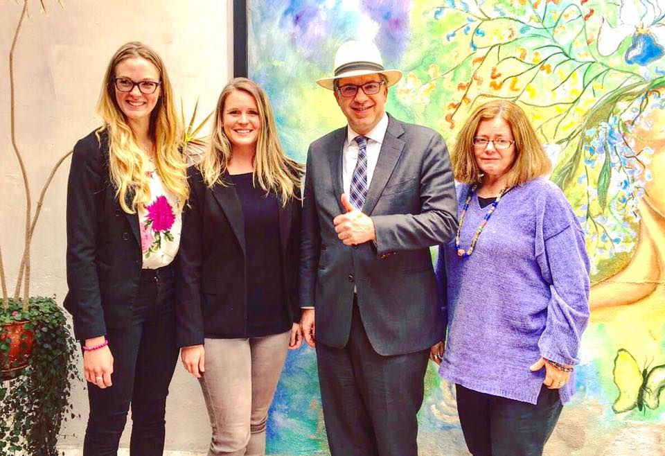 U.S. Ambassador Takes Time To Visit With Hearts of Gold