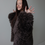 Thumbnail: Faux Fur Coat ,,Chocolate''