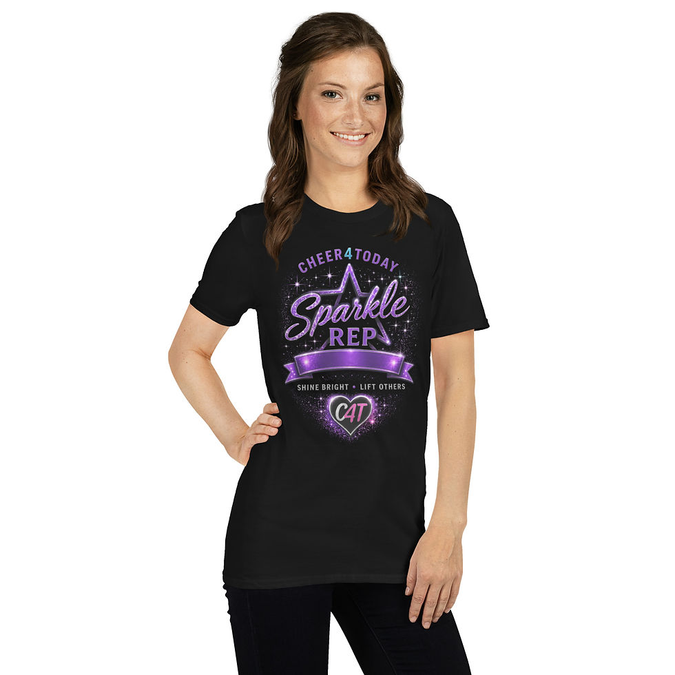 Miniatura: Camiseta Cheer4Today Sparkle-Reps - Adulto