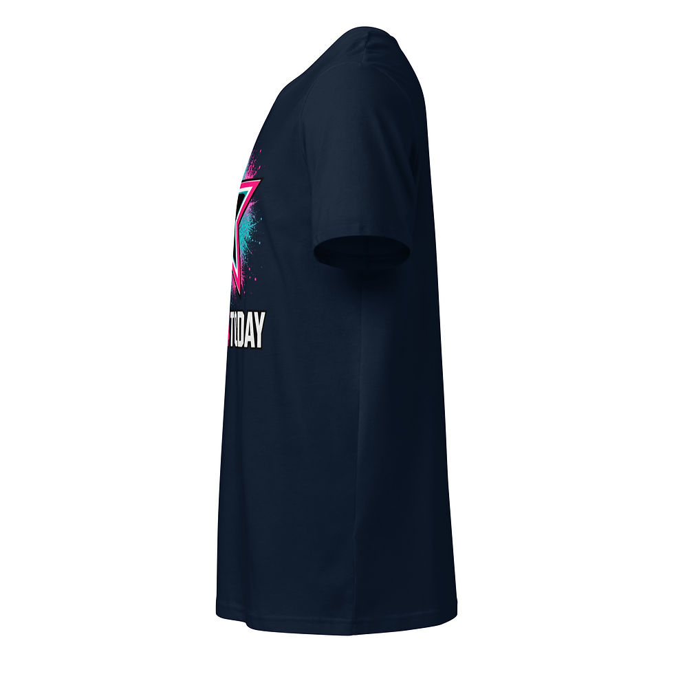 Miniatura: Camiseta orgánica Power Star Signature para adultos de Cheer4Today