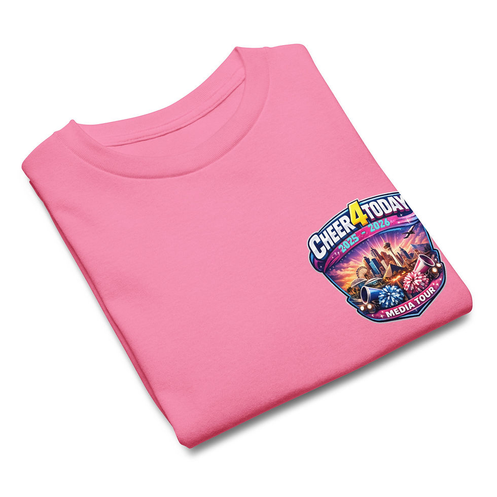 Thumbnail: Cheer4Today 2025/2026 Youth Media Tour Tee