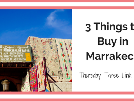 3 Things to Buy in Marrakech – Thursday 3 Link Party