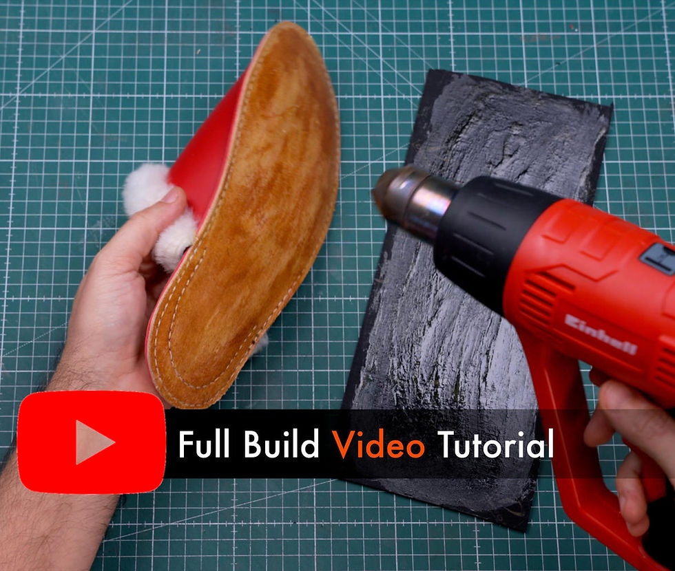 Thumbnail: Santa's Slippers Pattern - Flip Flop Pattern - Pdf Download - Video Tutorial